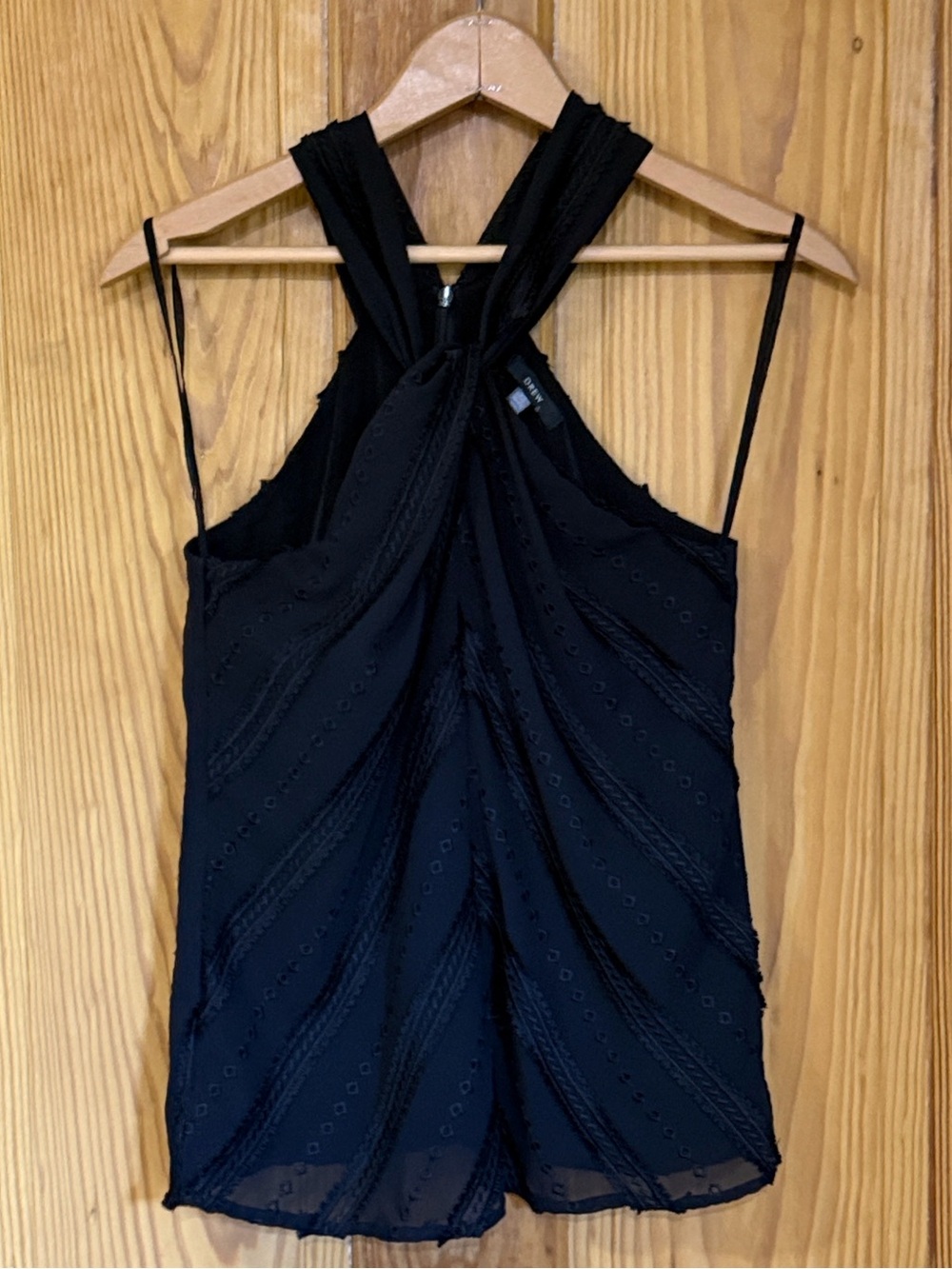 Drew Black Halter Top ~ XS